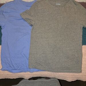 Cat & Jack Blue and Wonder Nation Gray Kids Tees